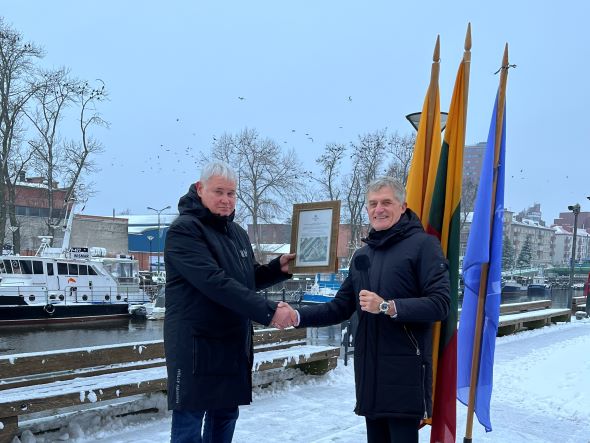Dvi Klaipėdos uosto krantinės perduotos uostamiesčiui